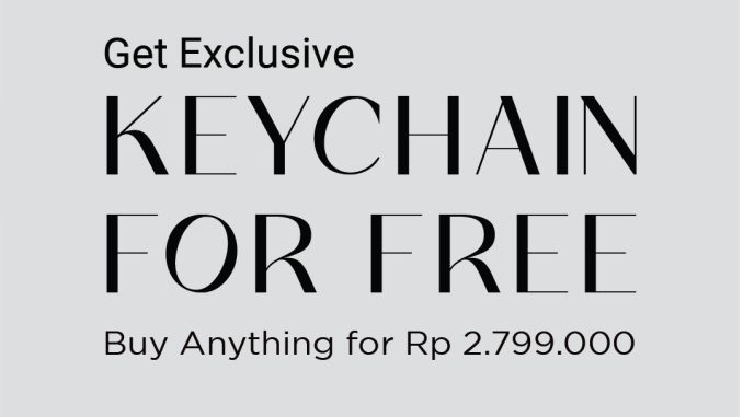 Promo GINO MARIANI Get Exclusive Keychain For Free*