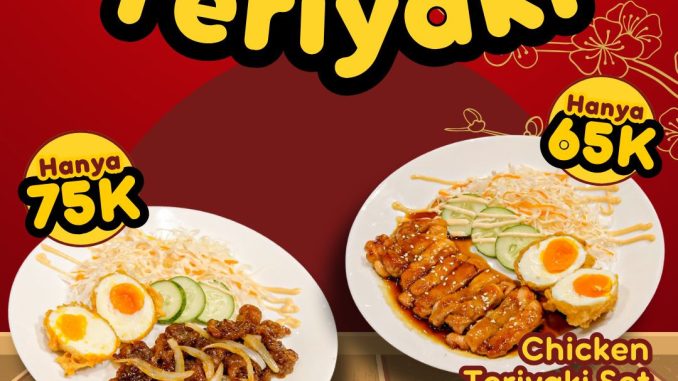 Promo Hakata Ikkousha Menu Baru Beef & Chicken Teriyaki*