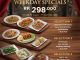 Promo Angke Restaurant Weekday Specials Rp298.000 untuk 3 paket menu berlaku 25 Agustus – 4 September 2025
