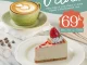 Promo Bakerzin Cake O’Clock 1 slice cake dan minuman harga Rp.69.000
