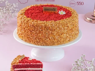 Promo Bakerzin Red Velvet Cake 23 cm Rp. 550.000 untuk momen spesial