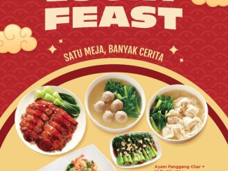 Promo Bakmi GM Lucky Feast paket makan ramean Rp. 150.001 menu lengkap berbagi