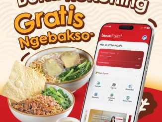 Promo Bakso Boedjangan Binadigital Gratis Ngebakso buka rekening dan top up saldo