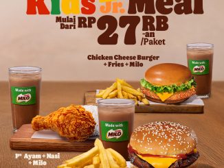 Promo Burger King Kids Meal mulai Rp. 27.000 paket anak lengkap