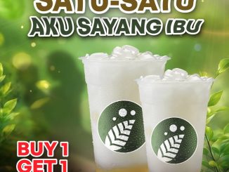Promo Cincau Station Hari Ibu Buy 1 Get 1 Sari Dele untuk member aplikasi