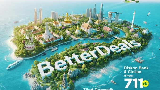 Promo Citilink BetterDeals 11.11 tiket domestik mulai Rp. 645.000 dan diskon bank hingga Rp. 711.000 berlaku 7–13 November 2025