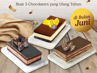 Promo Dapur Cokelat Birthday Treats Free Loaf Cake untuk 5 pemenang ulang tahun bulan Juni