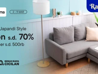 Promo Dekoruma Japandi Style Diskon hingga 70% dengan voucher tambahan Rp. 500.000 di Blibli
