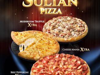 Promo DOMINOS PIZZA NEW Sultan Pizza mulai Rp. 88.000 berlaku 15 Oktober 2025 di seluruh outlet Domino’s Pizza Indonesia.