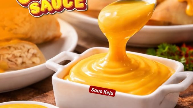 Promo Emado’s NEW! Cheese Sauce cuma Rp. 8.000 saus keju creamy