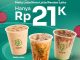 Promo Fore Coffee Joyous Days Akhir Tahun Latte Rp. 21.000 periode 25 Desember 2025 – 31 Desember 2025