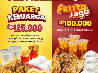 Promo Fritto Chicken Paket Hemat Mulai Rp. 100.000 untuk makan rame