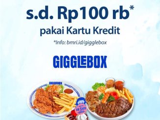 Promo GiggleBox Bank Mandiri bonus voucher hingga Rp. 100.000