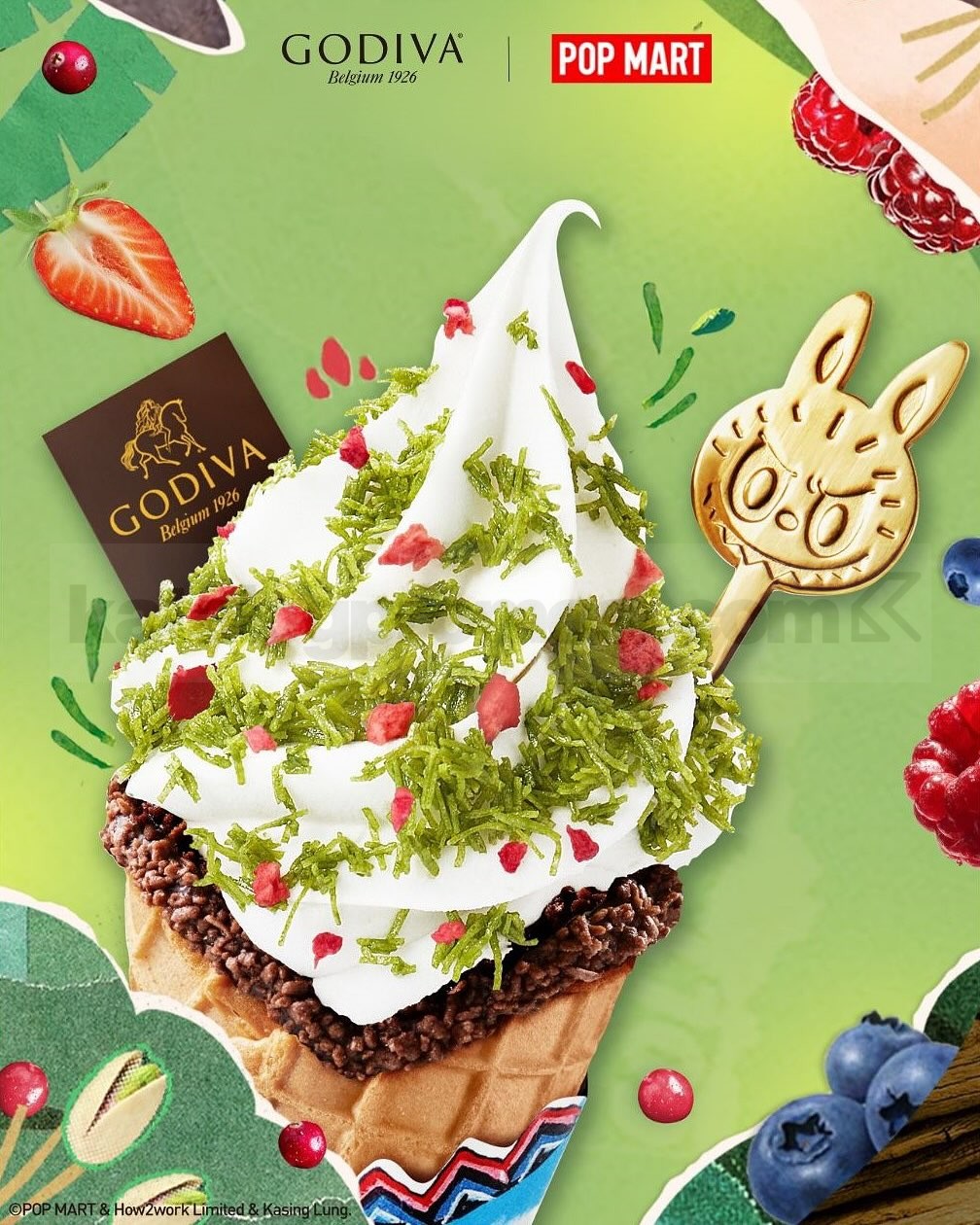 Promo GODIVA x LABUBU Icy Delights Soft Serve & Shake Limited Edition Promo GODIVA x LABUBU Icy Delights Soft Serve & Shake Limited Edition 3