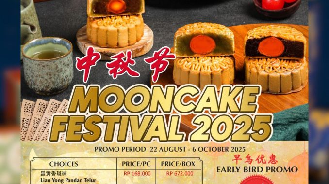 Promo Golden Sense Mooncake Festival 2025 diskon hingga 26% berlaku 22 Agustus – 6 Oktober di Jakarta