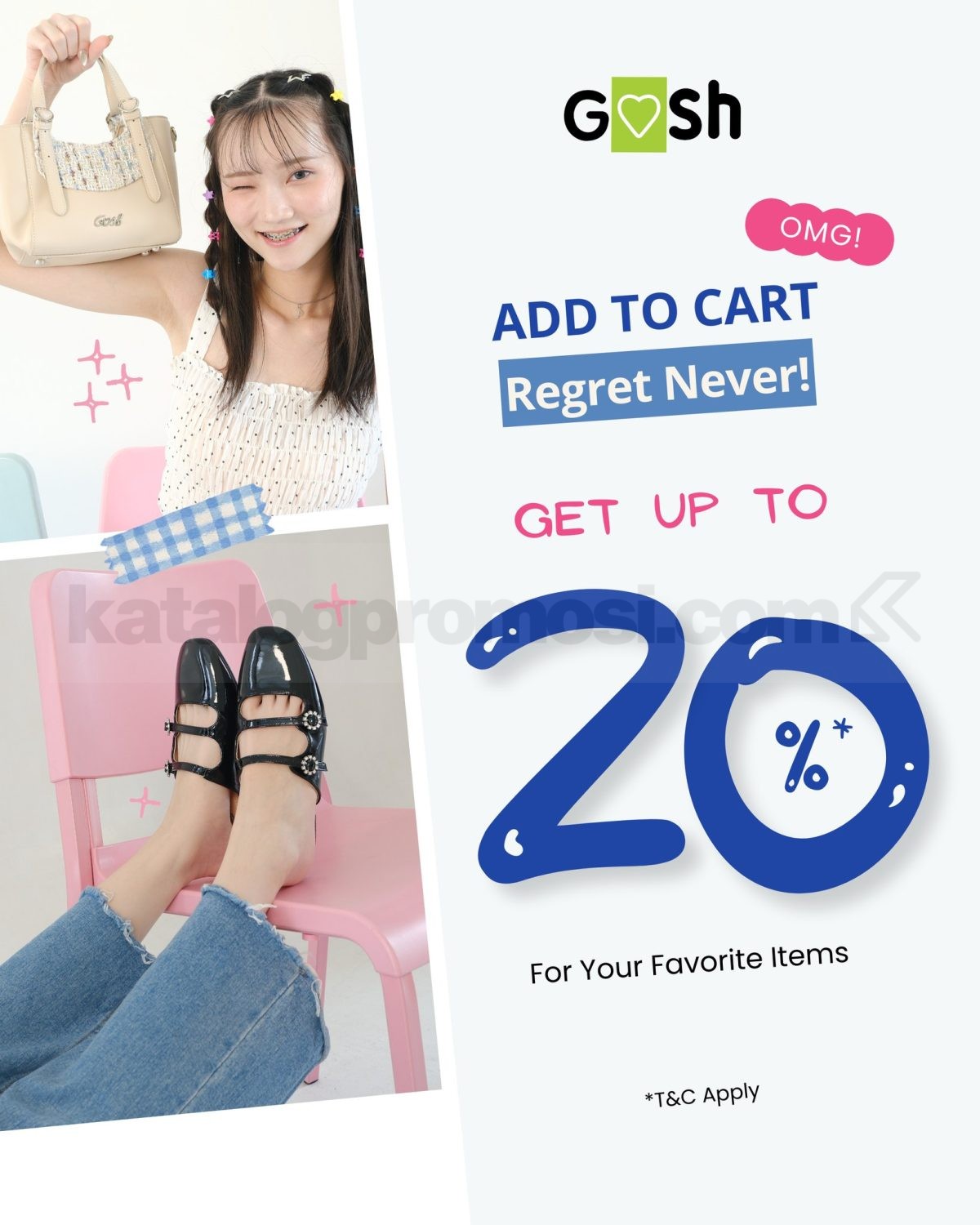 Promo Gosh Shoes Payday Treats Diskon hingga 20% Promo Gosh Shoes Payday Treats diskon hingga 20% berlaku 24–30 September 2025 di seluruh store
