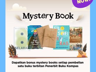 Promo Gramedia Mystery Book PBK Bonus Buku Gratis Kejutan pembelian buku PBK dapat mystery book gratis