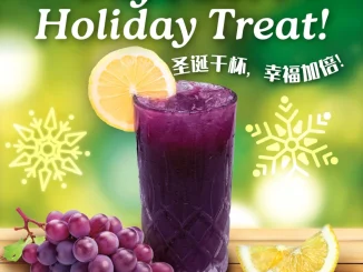 Promo Haidilao Holiday Treat Buy 1 Get 1 Lemon Grape Elixir minuman segar akhir tahun