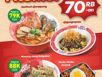 Promo Han Guksu Pay Day 2 menu mulai Rp70.000-an berlaku 25 Agustus - 5 September 2025 dine-in di outlet tertentu