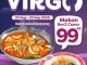 Promo Han Guksu Spesial Zodiak Virgo 2 menu Rp99.000 berlaku 23 Agustus - 22 September 2025 dine-in di seluruh outlet