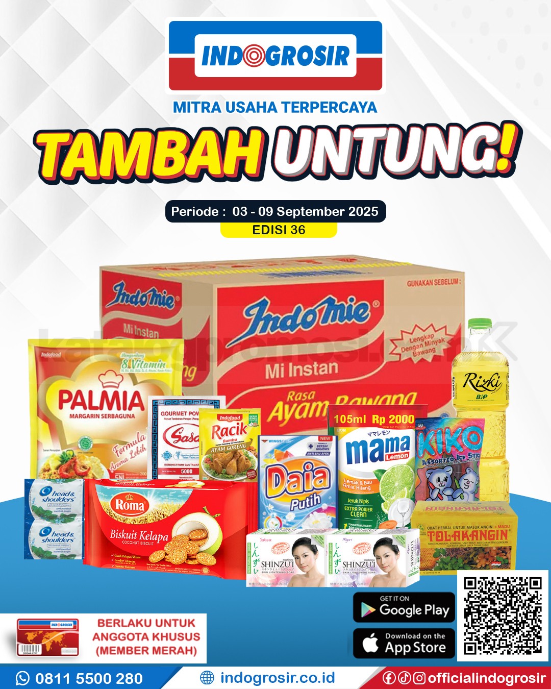 Promo Indogrosir TAMBAH UNTUNG 03-09 September 2025 • SoPasti.Com