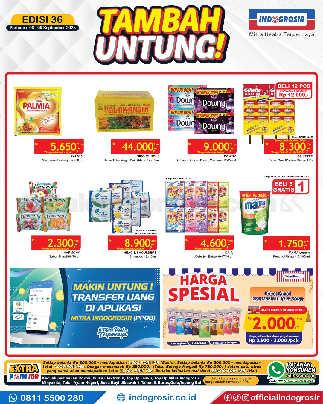 Promo Indogrosir TAMBAH UNTUNG 03-09 September 2025 • SoPasti.Com