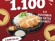 promo KATSUNYAKA 11.11 chicken katsu cheese set Rp. 1.100 berlaku 11–13 November 2025
