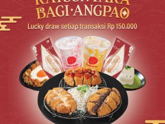 Promo Katsunyaka Bagi-Bagi Angpao dengan minimal transaksi Rp. 150.000 dapat angpao