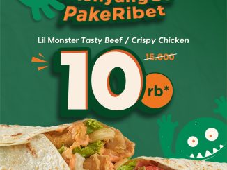 Promo Kebab Monster 10.10 Big Sale Kebab Rp. 10.000 20