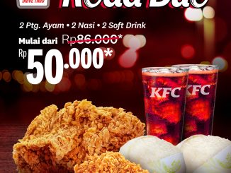 Promo KFC Kombo Spesial Roda Duo Rp50.000 eksklusif Drive Thru