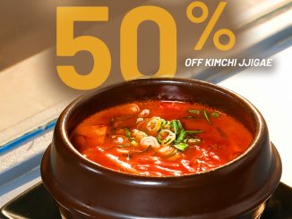 Promo Kyochon Seoul Mates diskon 50% Kimchi Jjigae minimum transaksi Rp. 100.000