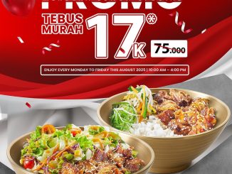 Promo Laribs Merdeka Lunch Special tebus murah Rp. 17.000 berlaku Senin–Jumat di Pakuwon Mall Surabaya
