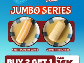 Promo Lawson Jumbo Series Buy 2 Get 1 cuma Rp. 16.000 dengan Cheese Dumpling Jumbo dan Siomay Rolled Jumbo