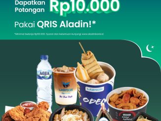 Promo Lawson Potongan Rp.10.000 Pakai QRIS Aladin transaksi minimal Rp50.000