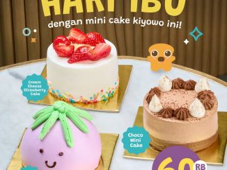 Promo Loaf Bun Hari Ibu Mini Cake Kiyowo Rp. 60.000 pilihan mini cake lucu untuk momen Hari Ibu