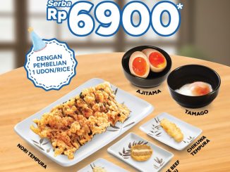 Promo Marugame Udon HUT BCA 69 Serba Rp. 6.900 periode 21 – 22 Februari 2026 QRIS myBCA