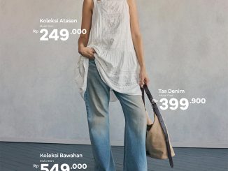 Promo Matahari Dept. Store Koleksi Levi's Mulai Rp. 249.000 dengan pilihan atasan, bawahan, dan tas denim Levi's.