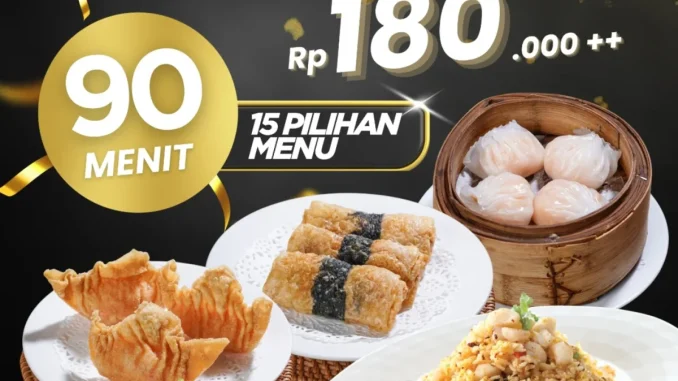 Promo May Star All You Can Eat Rp180 ribu berlaku mulai 14 Agustus 2025 di Mal Artha Gading