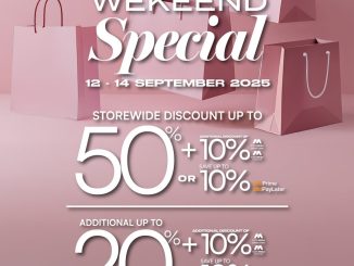 promo METRO Weekend Special diskon hingga 50% berlaku 12–14 September 2025 di seluruh METRO