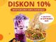 Promo Mie Keprabon BRI diskon 10% berlaku setiap akhir pekan di outlet pilihan
