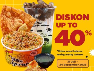 Promo Mie Keprabon GoFood diskon hingga 40% berlaku di seluruh outlet Mie Keprabon