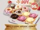 Promo Mister Donut Bundle of Joy 1 lusin Rp. 95.000 dengan minimal 4 pcs cheese cake series free goodie bag & Ito En Oi Ocha