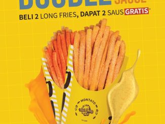 Promo Montato Beli 2 Long Fries Dapat 2 Saus Gratis, berlaku weekdays 10–28 November 2025 di store