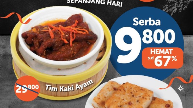 Promo Ocean 8 Gelegar Dimsum semua Serba Rp9.800 5