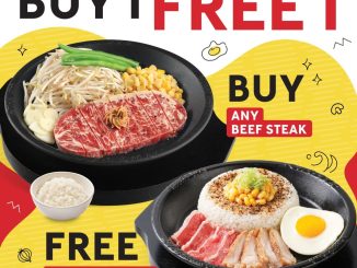 Promo Pepper Lunch The Barn BSD Buy 1 Get 1 Free Beef Steak