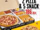 Promo PHD Weekend Big Box + Favourite Pizza Mulai Rp.186.364 dengan paket lengkap Big Box + 1 Regular Favourite Pizza