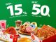 Promo Richeese Factory GrabFood Diskon Hingga Rp.50.000 untuk menu Richeese Factory dan Rich Coffee & Donut