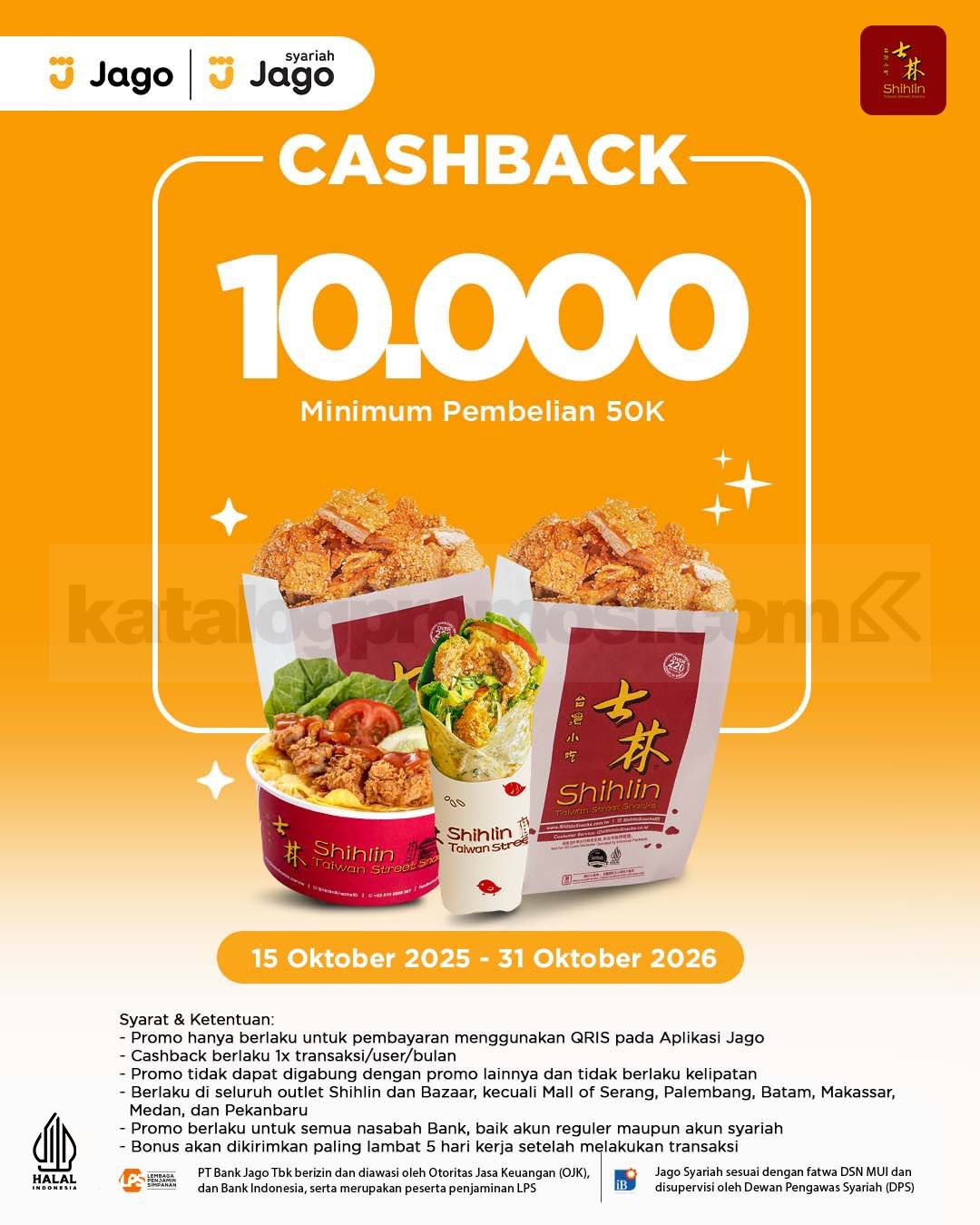 Promo Shihlin April Exclusive Diskon hingga 30% Promo Shihlin April Exclusive Diskon hingga 30% 6