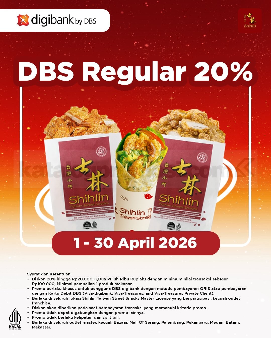 Promo Shihlin April Exclusive Diskon hingga 30% Promo Shihlin April Exclusive Diskon hingga 30% 8