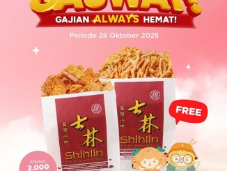 Promo SHIHLIN Bank Saqu Beli 1 Gratis 1 berlaku 28 Oktober 2025 di outlet Shihlin tertentu